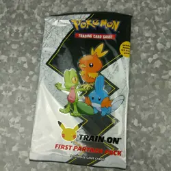 Full Set Pokemon First Partner Pack Complete Jumbo Card TCG 16 Boosters Binder 820650809606 - Image 5
