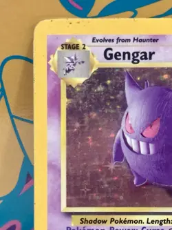 Gengar 5/62 Holo Rare Fossil Unlimited Pokemon TCG MP - Image 3