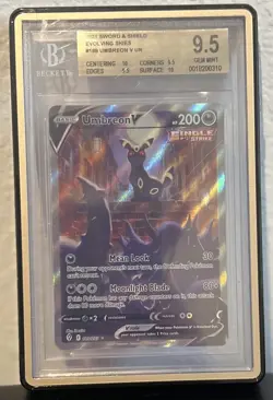 Pokemon Umbreon V Evolving Skies Full Alt Art #189 BGS 9.5 Gem Mint w/ SlabMag - Image 4