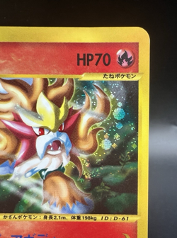 Entei e-Series E3 Aquapolis 1Ed 027/087 Holo MP Japanese Pokemon Card - Image 5
