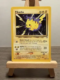 Pokemon Card Pikachu Neo Genesis Common 70/111 Wotc - Image 1