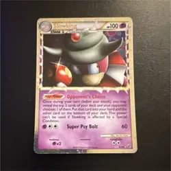 Pokemon Slowking Undaunted 85/90 Ultra Rare Holo Stage 1 100 HP Super Psy Bolt - Image 1