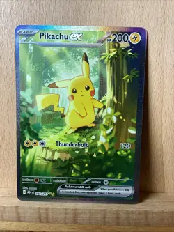 Pokemon TCG Pikachu ex 276/217 SIR Ascended Heroes - NM/M Clean 🧼 - Image 4