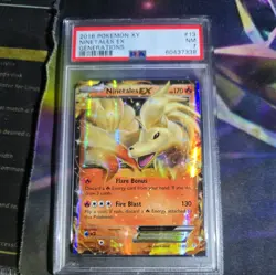Pokemon 2016 XY Generations Ninetales EX 13/83 PSA 7 - Image 1