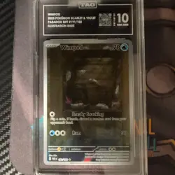 Pokemon TCG Wimpod Paradox Rift 191/182 Holo Illustration Rare Card TAG 10 GEM - Image 1