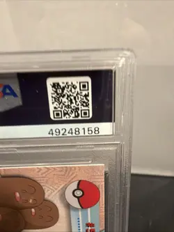 2000 TOPPS CHROME POKEMON T.V. #51 DUGTRIO PSA 10 - Image 5