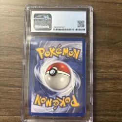 Ekans 56/82 1st Edition Team Rocket Pokemon CGC 8.5 NM/MINT+ Old Label - Image 2