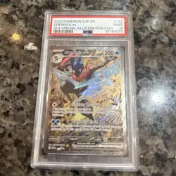 Pokemon Greninja ex 132 Sv: Scarlet & Violet Promo Holo PSA 9 - Image 1