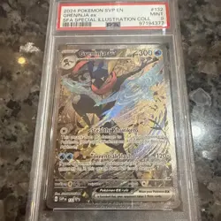 Pokemon Greninja ex 132 Sv: Scarlet & Violet Promo Holo PSA 9 - Image 2