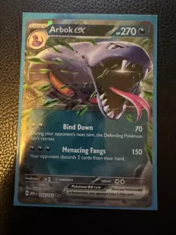 Arbok EX 024/165 - Scarlet & Violet 151 - Pokemon Card - Near Mint - Image 1