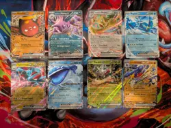 Lot of 8 Pokemon Ex Holos Team Rocket's Nidoking, Team Rocket's Persian, etc. NM - Image 1