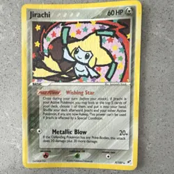 Pokemon Jirachi EX Deoxys 9/107 Holo Rare Stamped 60 HP English Card - Image 4