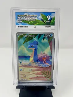 Pokemon Destined Rivals Misty’s Lapras ACE 9 - 194/182 🌍 📦 PSA / BGS / CGC - Image 1