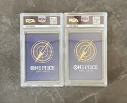 PSA10 One Piece Luffy Secret Parallel Gear 4 Gear 5 Sequential x2 - Image 2