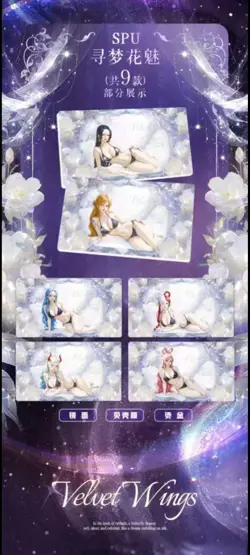 One Piece Waifu Trading Card Anime CCG 13 Pack Box velvet wings ticket cards - Image 3