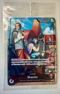 Shanks PSA Magazine Promo OP09-001 One Piece Promotion Cards Foil SEALED - Image 1