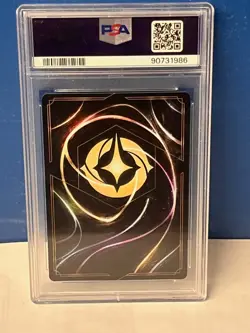 2023 DISNEY LORCANA EN 2 | ENCHANTED #208 MADAM MIM - PURPLE DRAGON PSA 10 - Image 2