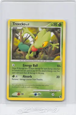 TREECKO 90/106 - NON-HOLO - COMMON - GREAT ENCOUNTERS - 2005 Pokemon Card - NM - Image 1