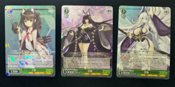 Azur Lane Vol.2 Lot of 3 R Cards Yuugure - Musashi - Unzen - Weiss Schwarz Japan - Image 2