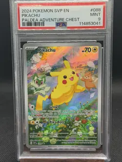 Pikachu - 088 - SV: Scarlet & Violet Promo Cards (SVP) - Graded - PSA 9 - Image 1