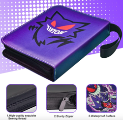Gengar Pokemon Inspired Card Album Book Case Pocket Binder for Trading Cards - Image 4