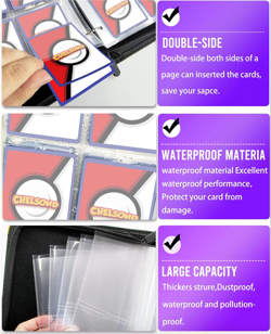 Gengar Pokemon Inspired Card Album Book Case Pocket Binder for Trading Cards - Image 5