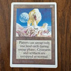 MTG English Winter Orb Light Play Normal Unlimited Magic Rare Card - Image 1
