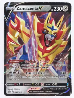 Zamazenta V Holo Promo SWSH: Sword & Shield Promo Cards SWSH019 LP - Image 1
