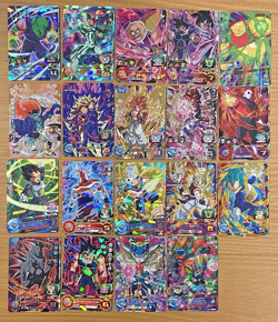Dragon Ball Card Lot of 19 - Super Dragon Ball Heroes - Holo Japanese Cards DDP - Image 1