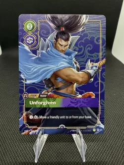 Riftbound YASUO Unforgiven METAL Card Houston Prize Wall Exclusive Promo 1 Of 35 - Image 1
