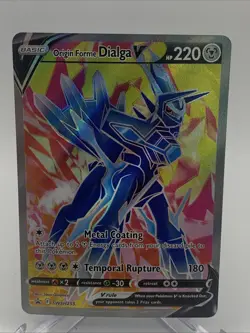 Origin Forme Dialga V Promo SWSH: Sword & Shield Promo Cards SWSH255 NM - Image 3