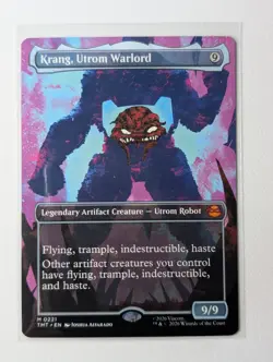 Krang, Utrom Warlord 0221 (Borderless) Teenage Mutant Ninja Turtles Foil - Image 1