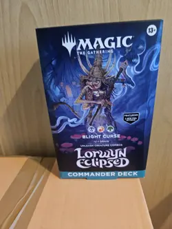 Magic The Gathering Lorwyn Eclipsed Commander Deck Blight Curse - Image 1