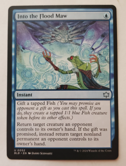 1x Into the Flood Maw Bloomburrow MTG Magic the Gathering NM - Image 1