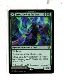 MTG SkeenAB Esika God of the Tree FOIL from Kaldheim. NM. - Image 1