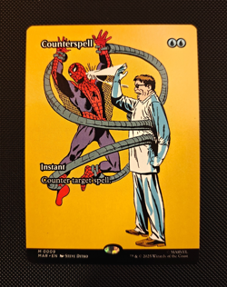 Counterspell - Borderless - Spider-Man - MAR - #009 - NM - Image 1