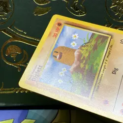 1999 Pokemon Base Set Diglett 47/102 Error Misprint Sideways Fighting Energy LP+ - Image 4