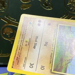 1999 Pokemon Base Set Diglett 47/102 Error Misprint Sideways Fighting Energy LP+ - Image 5