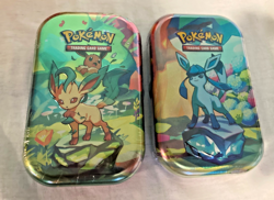 Pokemon Mini Tin Prismatic Evolutions Sealed - (Lot Of 2) Mini Tins - Image 1