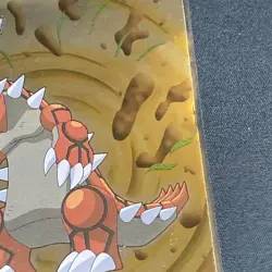 2003 Topps Pokemon Advanced Groudon #36 RARE FOIL HOLO LP - Image 2