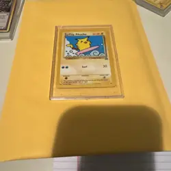 Pokemon TCG Surfing Pikachu WOTC Black Star Promo - Image 1