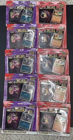Lot of 10 - Pokemon Ascended Heroes Sealed Tech Sticker Collection 🔥🔥 - Image 1