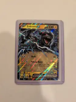 Pokemon TCG Zekrom EX 34/86 Black Bolt Stamped - Image 1