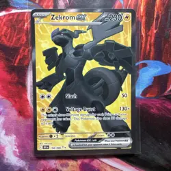 Pokemon Zekrom ex Sv: Black Bolt 158/086 Ultra Rare Holo Dragon HP 230 2025 EN - Image 1