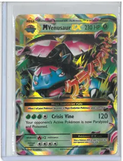 Pokemon TCG M Venusaur EX XY Evolutions 2/108 Mega Holo Rare Full Art - Image 1