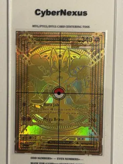 Pokemon Mega Lucario EX 188/132 Me01: Mega Evolution Mega Hyper Rare Holo 340 HP - Image 3