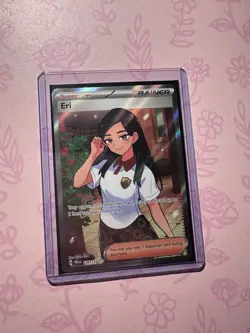Eri 136/131 Prismatic Evolutions: Ultra Rare Full Art Holo Trainer Pokemon TCG - Image 1