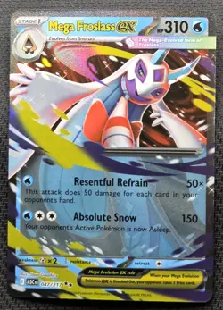 Mega Froslass ex 047/217 Double Rare Holo Ascended Heroes Pokemon TCG NM - Image 1