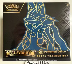 Pokemon Mega Evolution Pokemon Center ETB Elite Trainer Box Lucario Gardevior - Image 2