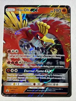 Pokemon TCG HO-OH GX Sun & Moon Sm57 Promo Promo - Image 1